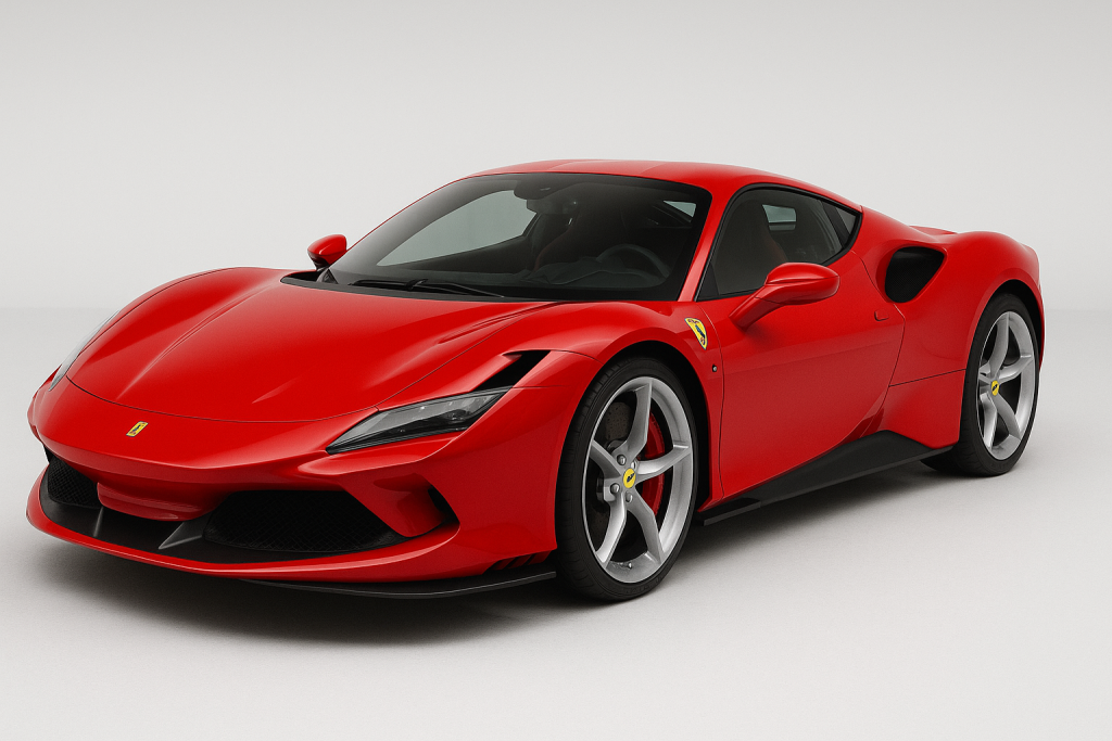 “2026 Ferrari Daytona SP3 Green Edition with Yellow Stripe – Featured Image of Future Supercar”