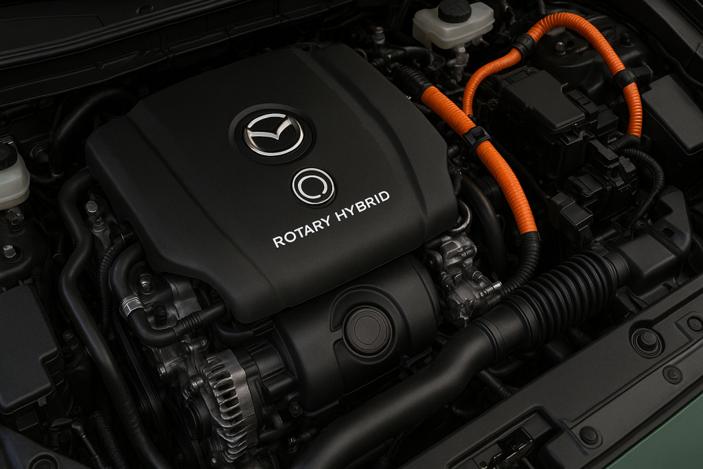 Rotary Hybrid engine close-up