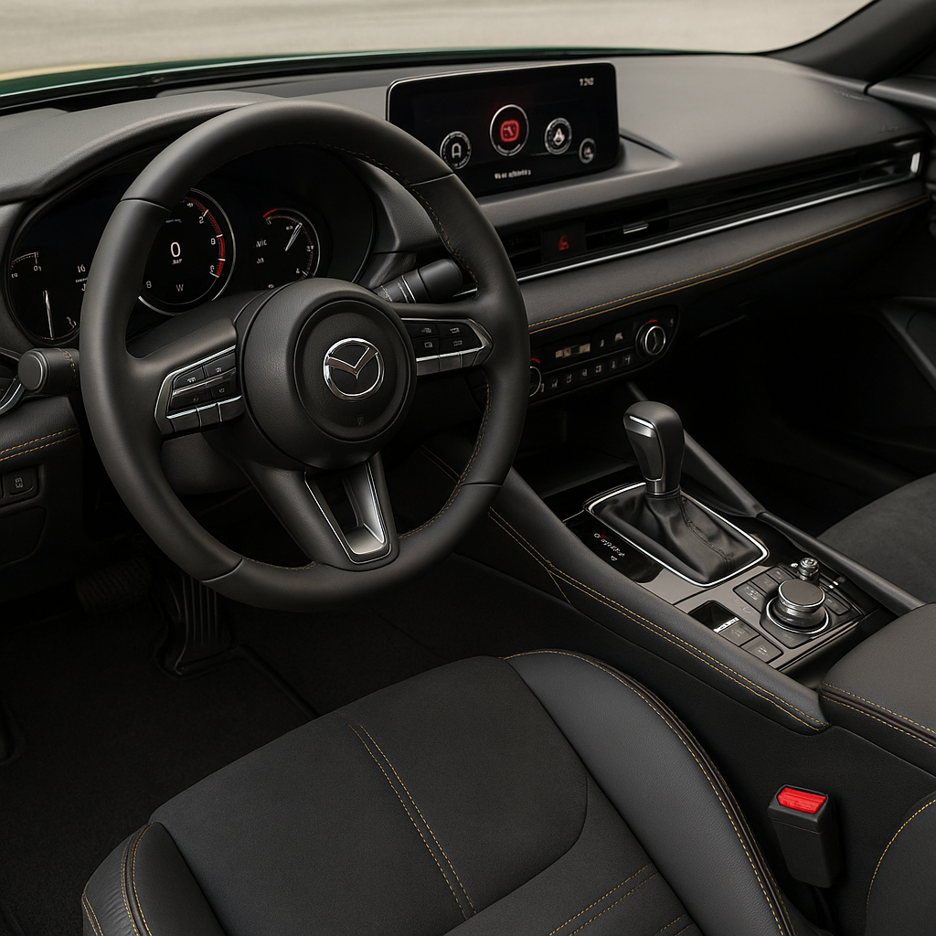 Cockpit and dashboard interior