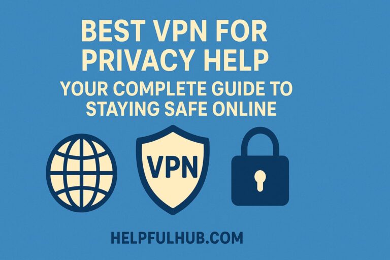 Best VPN for Privacy Help: Your Complete Guide to Staying Safe