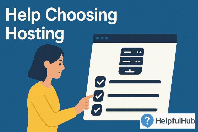 Help Choosing Hosting