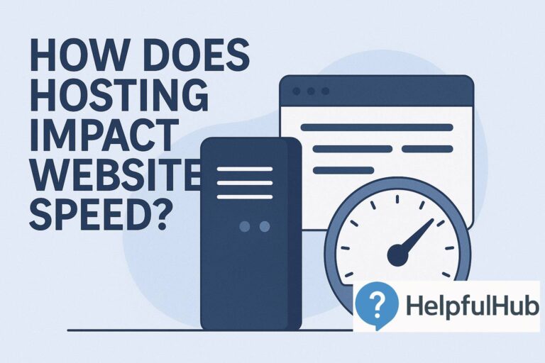 How Does Hosting Impact Website Speed?