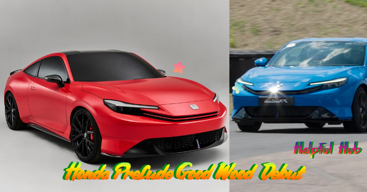 Honda Prelude Goodwood Debut