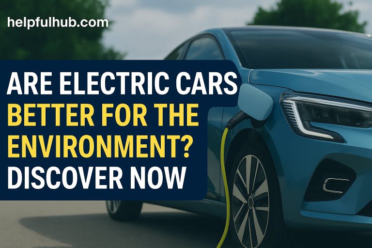 Electric Cars Better for the Environment