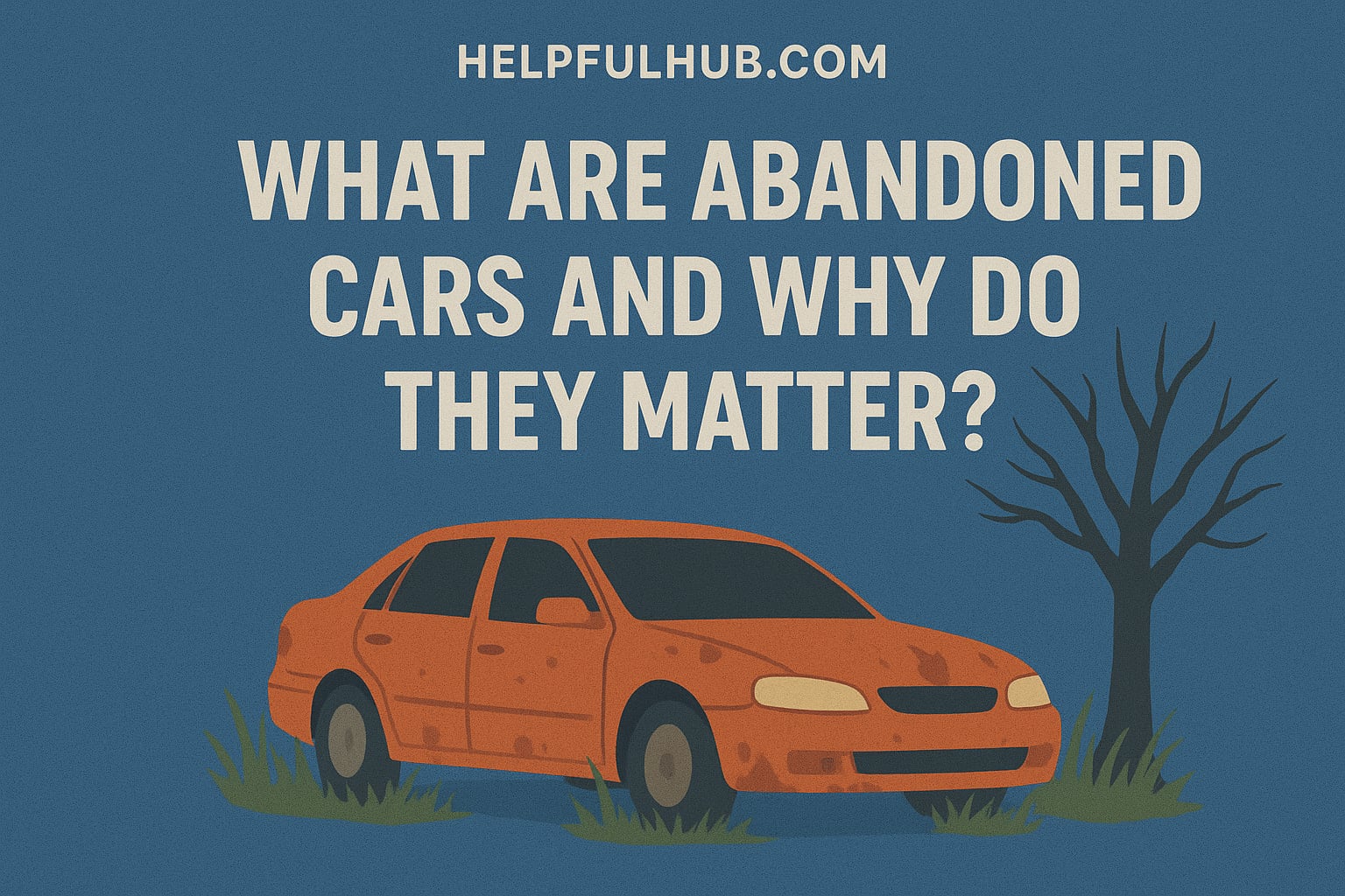 Abandoned Cars And Why Do They Matter