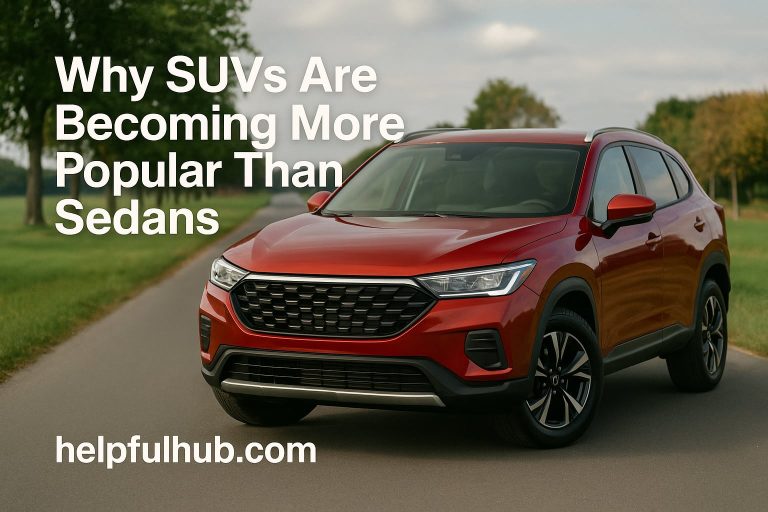Why Suvs Are Becoming More Popular Than Sedans