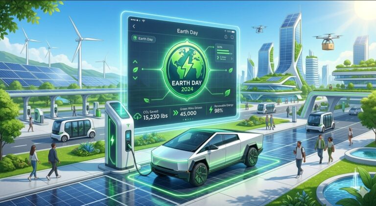 Earth Day 2026: Discover Tesla’s New Mobile App Charging Badge & Its Impact