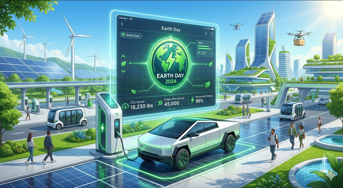 Explore the new Tesla Earth Day charging badge! Learn how Tesla's mobile app promotes sustainability, helps you track carbon savings, and why EVs are the future of Earth Day.