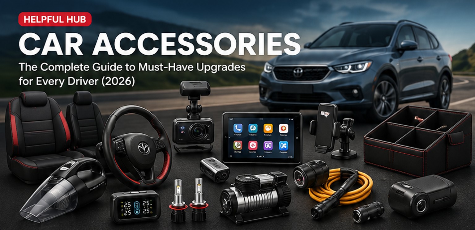 Discover the best car accessories in 2026 including smart gadgets, safety tools, interior upgrades, and affordable car improvements for every driver worldwide.