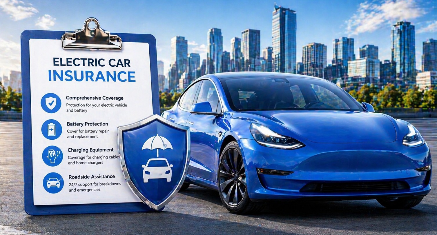 Discover electric car insurance costs in 2026. Learn about EV coverage, battery protection, and how to save money on electric vehicle insurance worldwide.