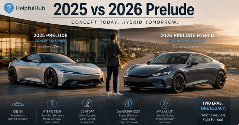 2025 Honda Prelude vs 2026 Honda Prelude Comparison: What US Buyers Should Know
