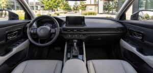 Interior view of the 2026 Honda HR-V Refresh in a US crossover setting