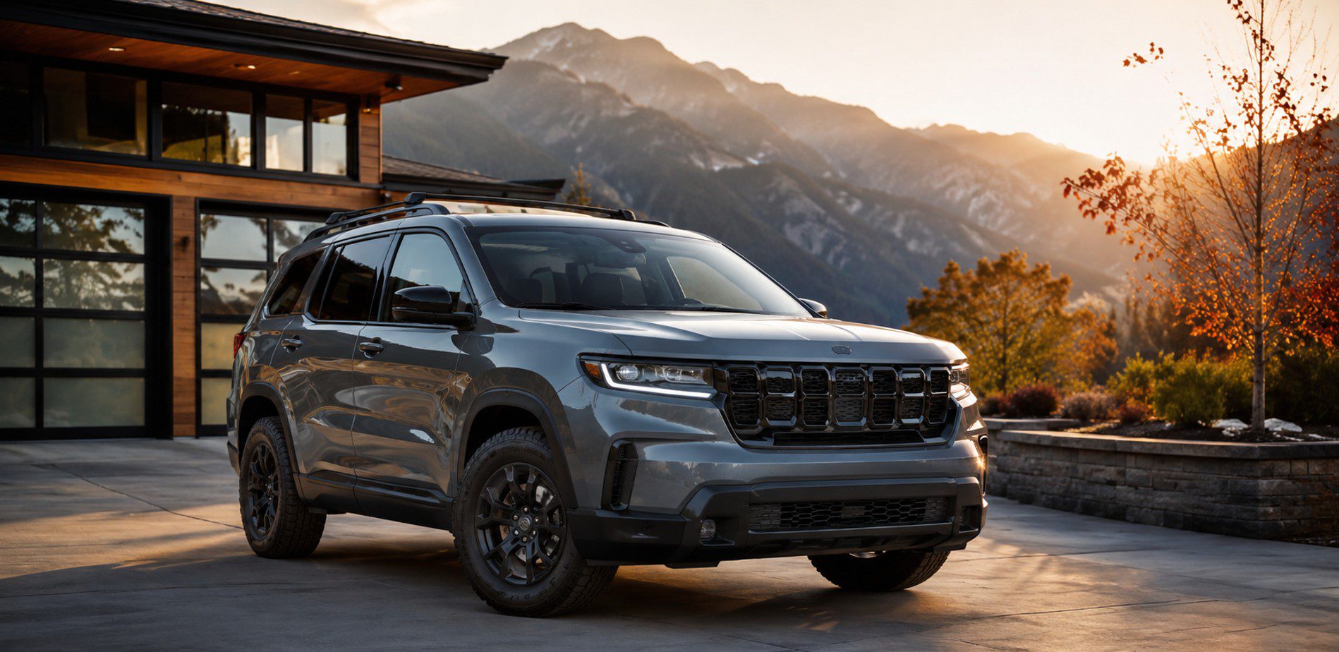 2026 Honda Passport rugged midsize SUV in a modern United States dealership setting