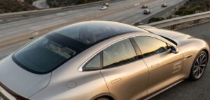2027 Ferrari Luce aerodynamic roofline and glasshouse