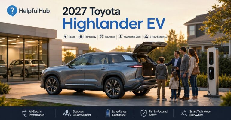 2027 Toyota Highlander EV: Complete US Family SUV Buyer Guide