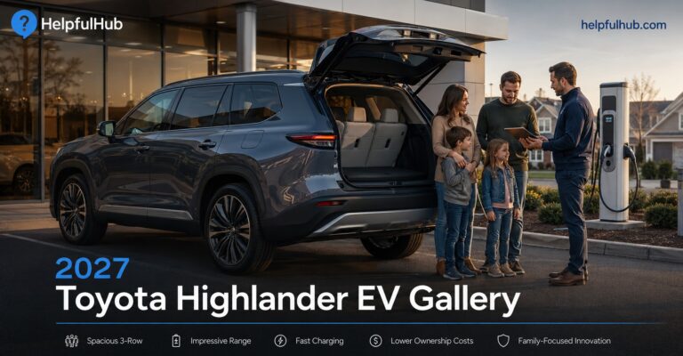 2027 Toyota Highlander EV Gallery: Exterior, Interior, Range, Charging and Full Details