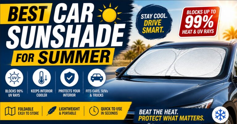 Best Car Sunshade for Summer 2026 – Keep Your Car Cool & Protected
