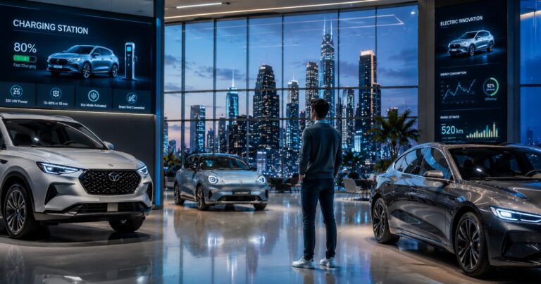 How to choose the right car in 2026 featuring futuristic electric vehicles and hybrid SUVs