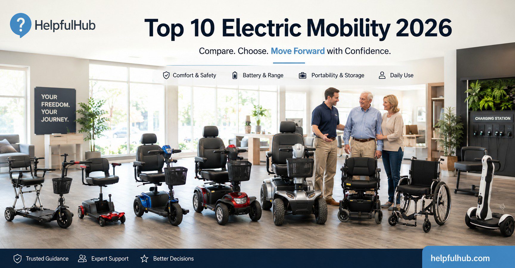Top electric mobility scooters and power chairs for US buyers in 2026