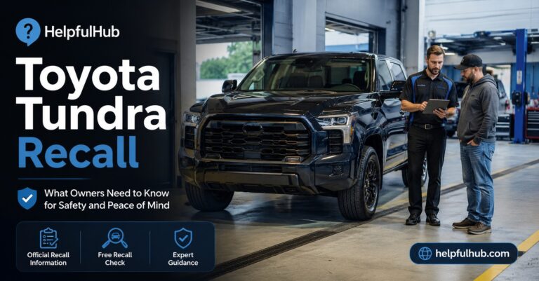 Toyota Tundra Recall: VIN Check, Symptoms, Repairs, and Used Truck Tips